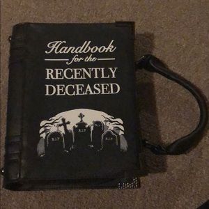 Handbook for the Recently Deceased Hand bag!